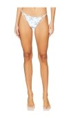 Kulani Kinis Mid Rise Cheeky Bikini Bottom In Vintage Paradise
