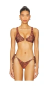 Kulani Kinis Ring Contour Crop Bikini Top