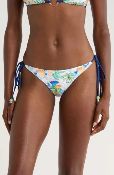 Kulani Kinis Side Tie Bikini Bottoms In Multi