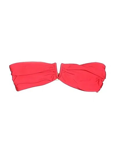 Pre-owned Kulani Kinis Swimsuit Top Red Swimwear