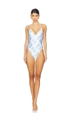Kulani Kinis Underwire One Piece In Vintage Paradise