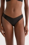 Kulani Kinis V-cut Bikini Bottoms In Black