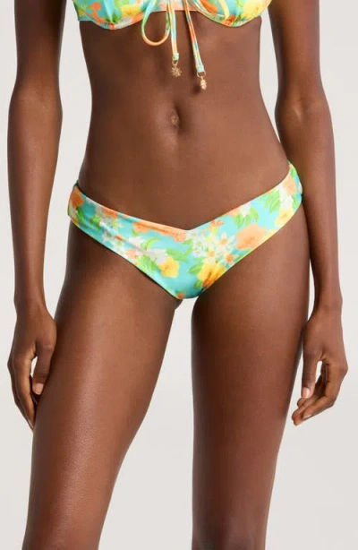 Kulani Kinis V-cut Bikini Bottoms In Sunkissed Soul