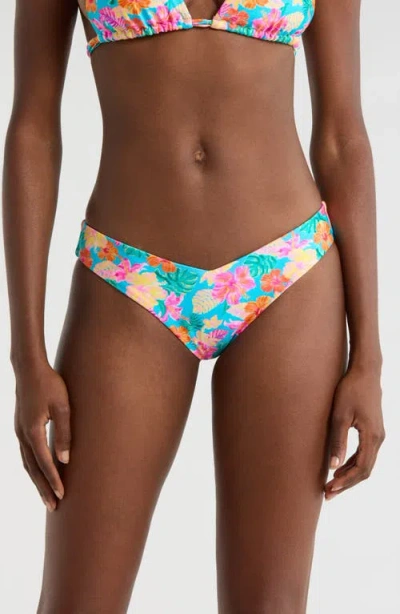 Kulani Kinis V-cut Bikini Bottoms In Multi