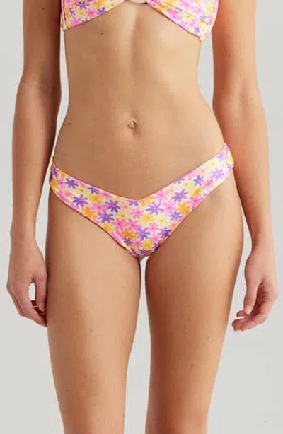 Kulani Kinis V-cut Bikini Bottoms In Multi
