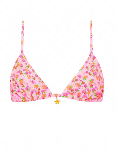 Kulani Kinis Women's Bralette Top In Fragapani Fever In Multi