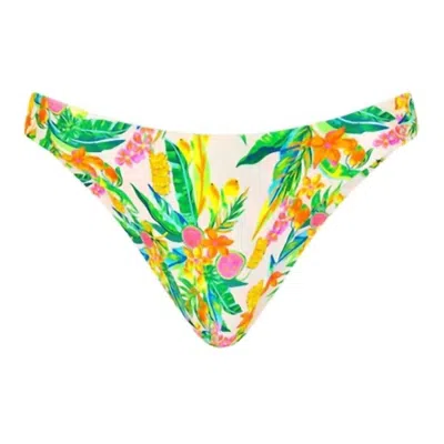 Kulani Kinis Women's Minimal Full Bikini Bottom In Golden Hour In Multi
