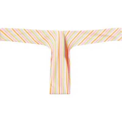 Kulani Kinis Y-cut Thong Bikini Bottoms In Sunshine Sorbet