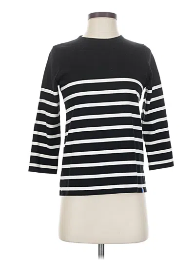 Pre-owned Kule 3/4 Sleeve T-shirt In Black