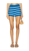 Kule Agnes Sweatshort In Royal