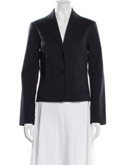 Pre-owned Kule Blazer In Blue