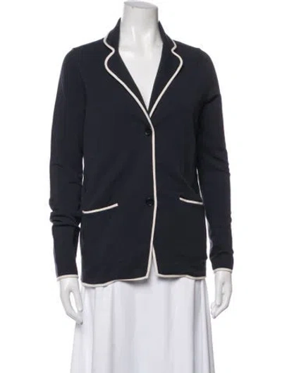 Pre-owned Kule Blazer In Blue