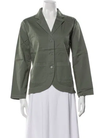 Pre-owned Kule Blazer In Green
