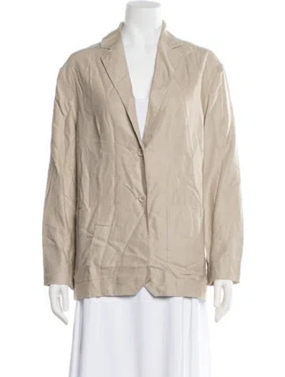 Pre-owned Kule Blazer In Neutral