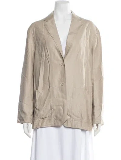 Pre-owned Kule Blazer In Neutral