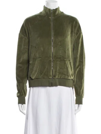 Pre-owned Kule Bomber Jacket In Green
