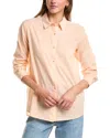 Kule Button Front Blouse In Pink