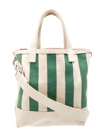 Pre-owned Kule Canvas Shoulder Bag In Neutrals