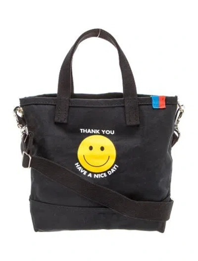 Pre-owned Kule Canvas Tote In Black