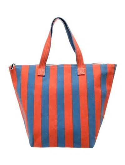 Pre-owned Kule Canvas Tote In Multi