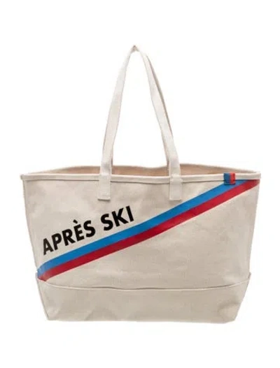 Pre-owned Kule Canvas Tote In Neutral