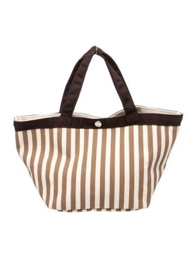 Pre-owned Kule Canvas Tote In Neutrals