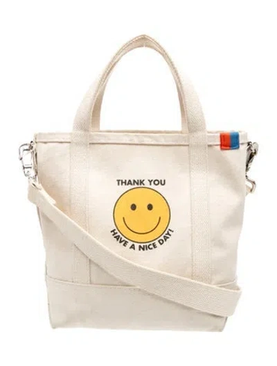 Pre-owned Kule Canvas Tote In Neutrals