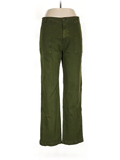 Pre-owned Kule Cargo Pants In Green