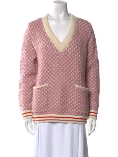 Pre-owned Kule Cashmere Printed Sweater In Multi