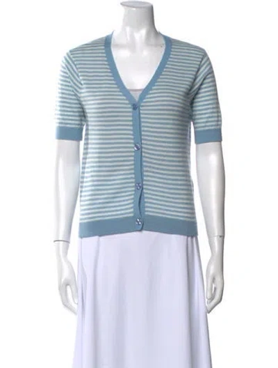 Pre-owned Kule Cashmere Striped Sweater In Multi