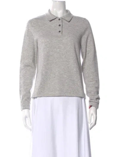 Pre-owned Kule Cashmere Sweater In Gray