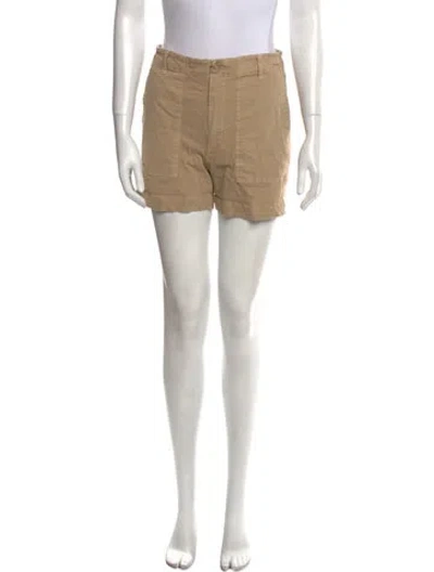 Pre-owned Kule 'city' Mini Shorts In Neutral