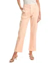 Kule City Pant  Shell Straight Leg  Jean In Orange