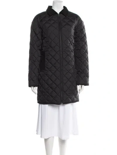 Pre-owned Kule Coat In Black