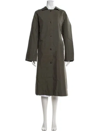 Pre-owned Kule Coat In Green
