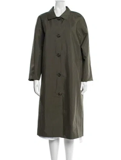Pre-owned Kule Coat In Green