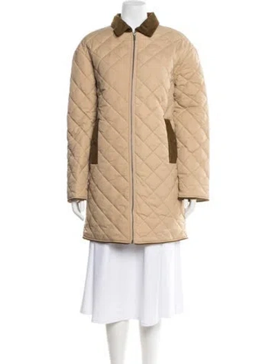 Pre-owned Kule Coat In Neutral