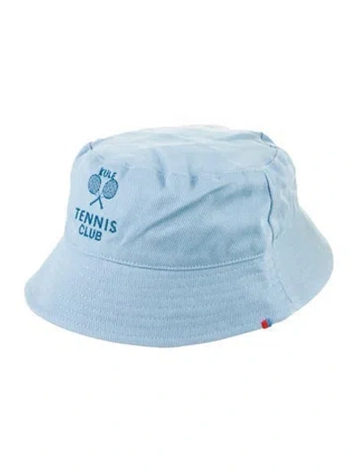 Pre-owned Kule Cotton Bucket Hat In Blue