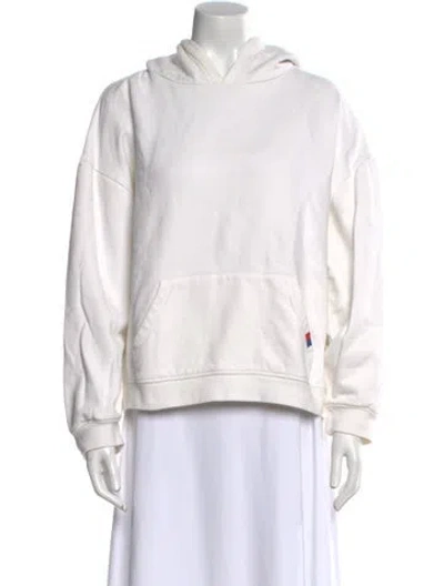 Pre-owned Kule Cowl Neck Long Sleeve Sweatshirt In Neutral
