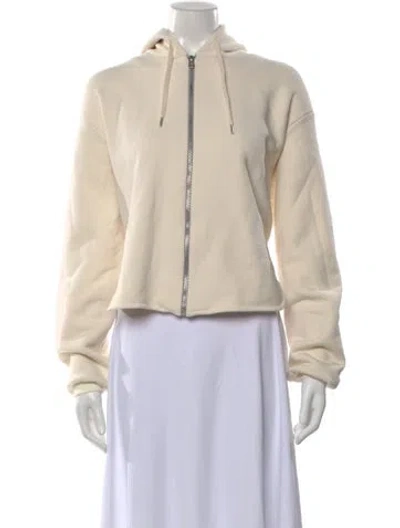 Pre-owned Kule Crew Neck Long Sleeve Hoodie In Neutral