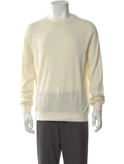 Pre-owned Kule Crew Neck Long Sleeve Pullover In Neutral