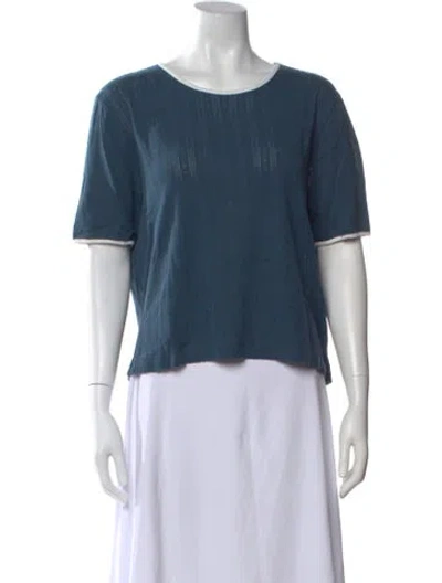 Pre-owned Kule Crew Neck Short Sleeve T-shirt In Multi