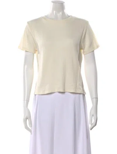 Pre-owned Kule Crew Neck Short Sleeve T-shirt W/ Tags In Neutral