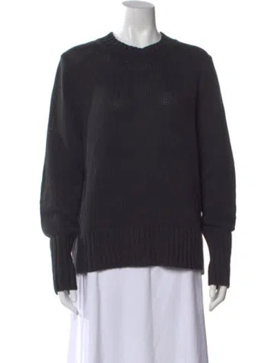 Pre-owned Kule Crew Neck Sweater In Black
