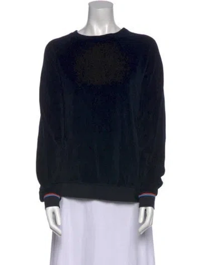Pre-owned Kule Crew Neck Sweater In Blue