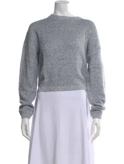 Pre-owned Kule Crew Neck Sweater In Blue