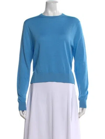 Pre-owned Kule Crew Neck Sweater In Blue