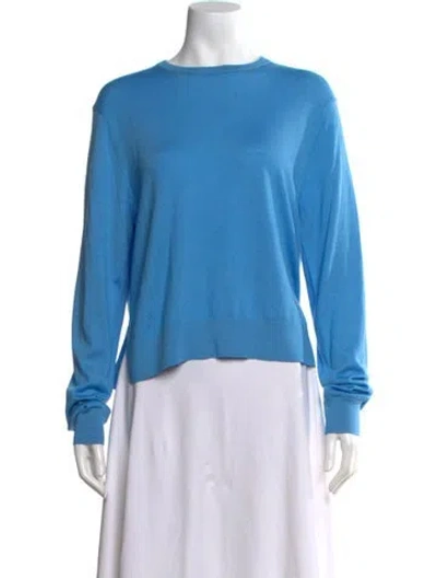 Pre-owned Kule Crew Neck Sweater In Blue