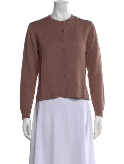 Pre-owned Kule Crew Neck Sweater In Brown