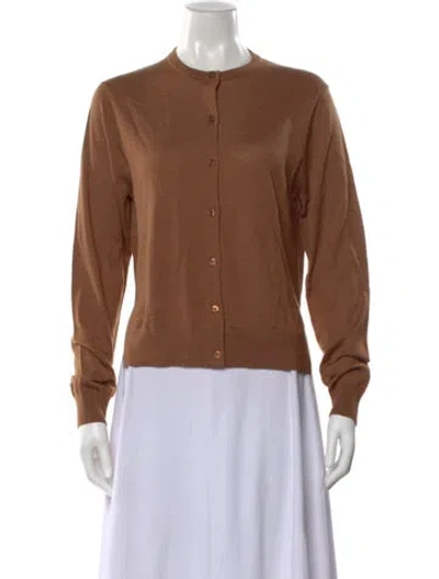 Pre-owned Kule Crew Neck Sweater In Brown